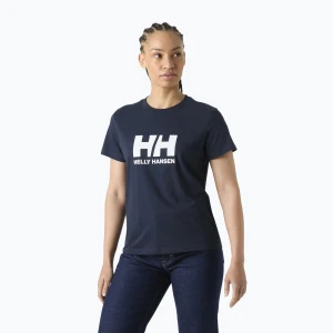 Koszulka damska Helly Hansen Logo 3.0 SS navy Granatowy