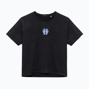 Koszulka damska Kaotiko M/C Washed Sonora black