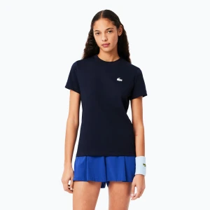 Koszulka damska Lacoste TF9246 navy blue