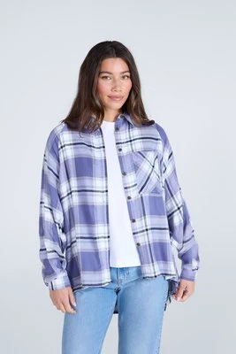 Koszulka damska Lottie z supermiękkim rękawem nietoperzowym - Blue Animal