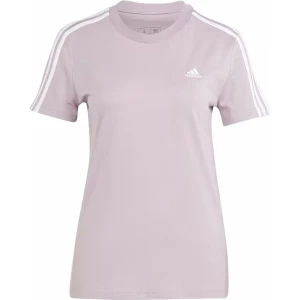 Koszulka damska Loungewear Essentials Slim 3-Stripes Tee Adidas