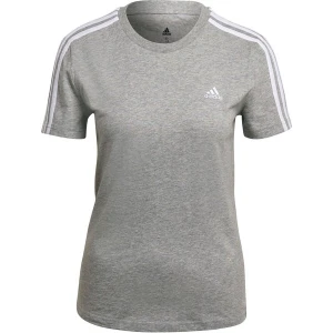 Koszulka damska Loungewear Essentials Slim 3-Stripes Tee Adidas