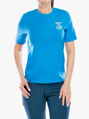 Koszulka damska Mons Royale Icon Merino Air-Con Relaxed Tee - pop blue