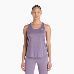 Koszulka damska New Balance Athletics Tank candied violet heather