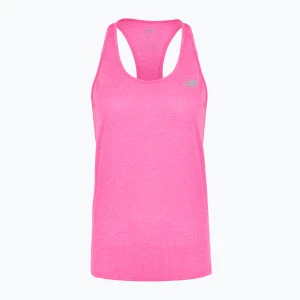 Koszulka damska New Balance Athletics Tank pink heat heather