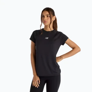 Koszulka damska New Balance Seasonal Jacquard black