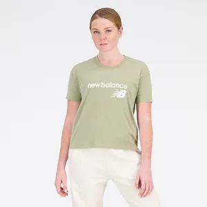 Koszulka damska New Balance WT03805OLF - zielona