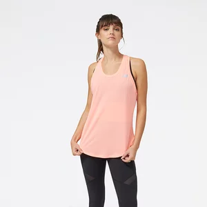 Koszulka damska New Balance WT23220GAE - różowa