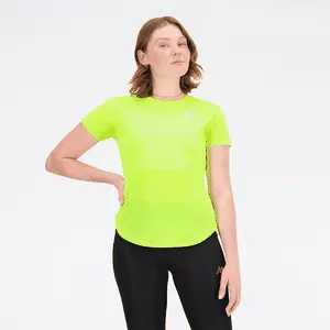 Koszulka damska New Balance WT23222THW - zielona