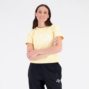 Koszulka damska New Balance WT31554RAW - żółta