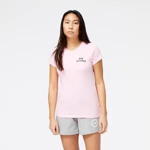 Koszulka damska New Balance WT31804OTP - różowa