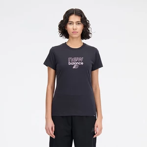 Koszulka damska New Balance WT33507BK - czarna