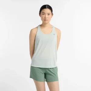 Koszulka damska New Balance WT41250CY2 – miętowa