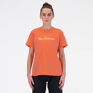 Koszulka damska New Balance WT41909GFR - pomarańczowa