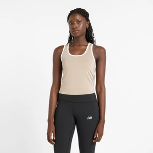 Koszulka damska New Balance WT51401ADS – beżowa