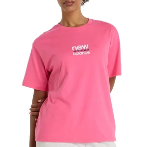 Koszulka damska New Balance WT51541DAB - różowa