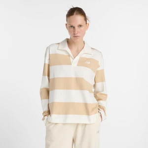 Koszulka damska New Balance WT53522DLA – beżowa