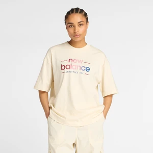 Koszulka damska New Balance WT53916LIN – beżowa