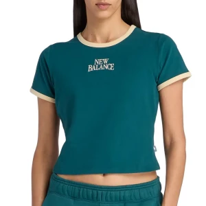 Zdjęcie produktu Koszulka damska New Balance WT61Y33QAAV - zielona