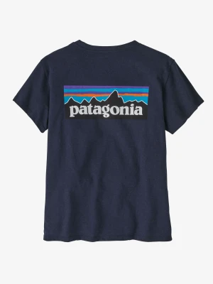 Koszulka damska Patagonia P-6 Logo Responsibili-Tee - new navy