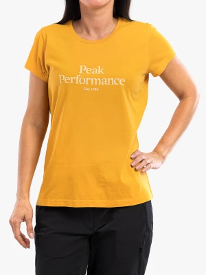 Koszulka damska Peak Performance Original Tee - blaze tundra