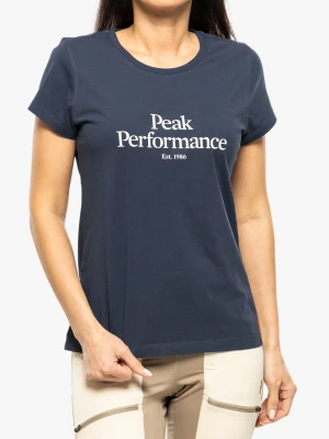 Koszulka damska Peak Performance Original Tee - blue shadow