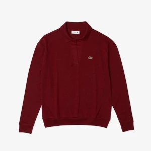 Koszulka Damska Polo Regular Fit Z Otwartym Kołnierzykiem Lacoste