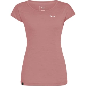 Koszulka damska Puez Melange Dry S/S Tee Salewa