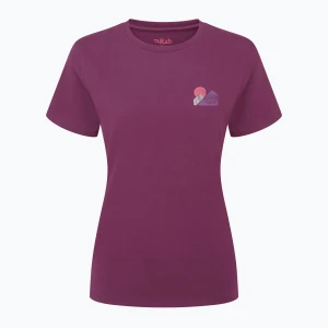 Koszulka damska Rab Tuku Vista Tee mulberry