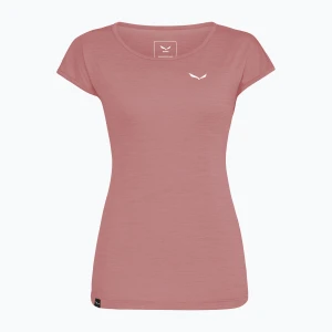 Koszulka damska Salewa Puez Melange Dry desert pink melange