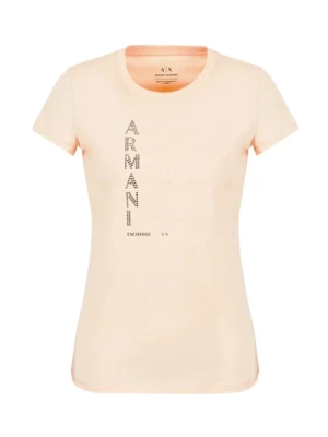 Koszulka damska slim fit linia Values Armani Exchange