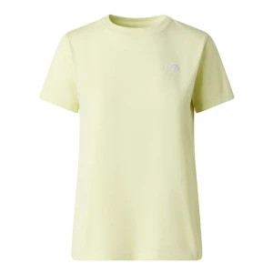 Koszulka damska The North Face Evolution Simple Dome 0A8FX7G6O1 - żółta