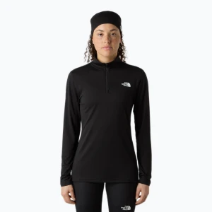 Koszulka damska The North Face Flex 1/4 Zip Slim black