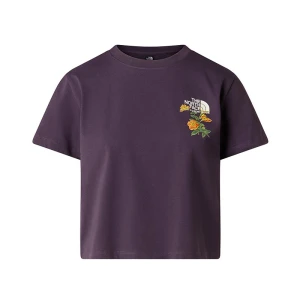 Koszulka damska The North Face Flora 0A8G9QG5O1 - fioletowa