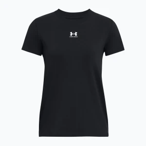 Koszulka damska Under Armour Rival Core hydro black / white