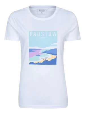 Koszulka damska z nadrukiem Padstow z krótkim rękawem - White Mountain Warehouse