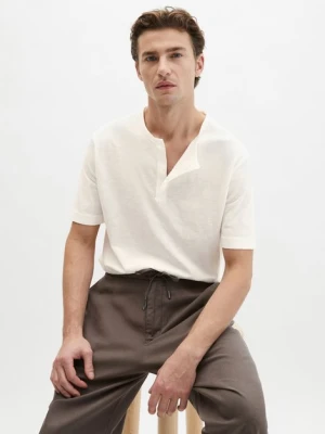 Koszulka DfC Henley regular Marc O'Polo