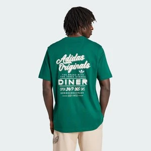 Koszulka Diner Text Graphic Loose Adidas