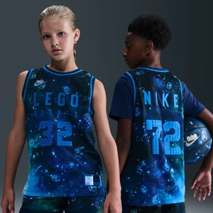 Zdjęcie produktu Koszulka dla dużych dzieci Dri-FIT kolekcja Nike x LEGO® - Niebieski