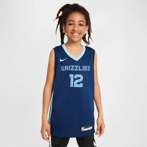 Koszulka dla dużych dzieci Dri-FIT NBA Swingman Ja Morant Memphis Grizzlies 2022/23 Icon Edition - Niebieski Nike