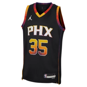 Koszulka dla dużych dzieci Jordan Dri-FIT NBA Swingman Kevin Durant Phoenix Suns Statement Edition - Czerń