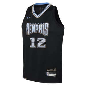 Koszulka dla dużych dzieci Nike Dri-FIT NBA Swingman Ja Morant Memphis Grizzlies City Edition - Czerń