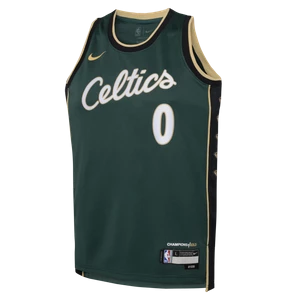 Koszulka dla dużych dzieci Nike Dri-FIT NBA Swingman Jayson Tatum Boston Celtics City Edition - Zieleń