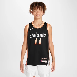 Koszulka dla dużych dzieci Nike Dri-FIT NBA Swingman Trae Young Atlanta Hawks City Edition - Czerń