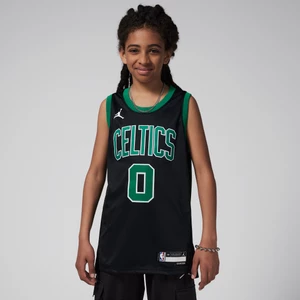 Koszulka dla dużych dzieci Nike Dri-FIT Swingman Boston Celtics Statement Edition - Czerń