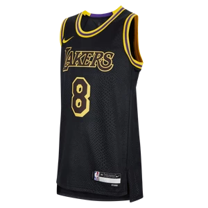 Koszulka dla dużych dzieci Nike Dri-FIT Swingman Kobe Bryant Los Angeles Lakers City Edition - Czerń