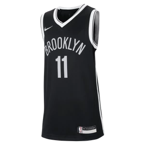 Koszulka dla dużych dzieci Nike NBA Swingman Brooklyn Nets Icon Edition - Czerń