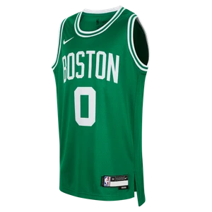 Koszulka dla dużych dzieci Nike NBA Swingman Jayson Tatum Boston Celtics Icon Edition 2023/24 - Zieleń