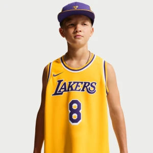 Koszulka dla dużych dzieci Nike NBA Swingman Los Angeles Lakers Icon Edition - Żółty