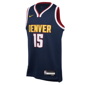 Koszulka dla dużych dzieci Nike NBA Swingman Nikola Jokić Denver Nuggets Icon Edition 2024/25 - Niebieski